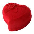 Ring Box Engagement Luxury Red Love Heart Wedding Jewellery Display Box