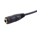 1pcs 3.5mm male to female audio extension cable length 1M With volume adjus