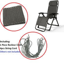 Recliner Fabric Cloth Replacement with Laces for Non Gravity Chairs, Patio Sling