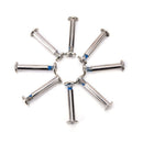 8x/set inline roller axles blade screw skate wheel bolt for skate s 3C