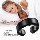 Hot Acupressure Stop Insomnia Sleep Aid Anti Snore Ring Stopper Magnetic Therapy