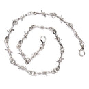 Punk Women Men Thorns Chain Pendant Choker Necklace Hip Hop Jewelry Gift  MO