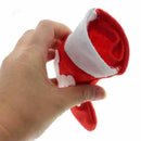 10x14cm Snowflake Christmas Stockings Socks Cutlery Holders or Tree Decorations