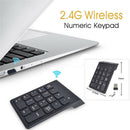 Sans fil 2.4 G Mini USB 18 touches numÃ©riques pavÃ© numÃ©rique clavier pour PC OZ