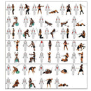 11PCS Fitness Rally Exercise Resistance Bands Hanging Fitness Rally