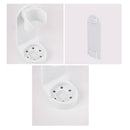 Toothbrush  2pcs Electric Holder No Drills Organizer Removable 4.5x9.5cm for