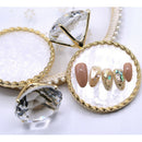 1Pc Diamond False Nail Art Plate Tips Display Stand Nail Polish Gel Manicure SME