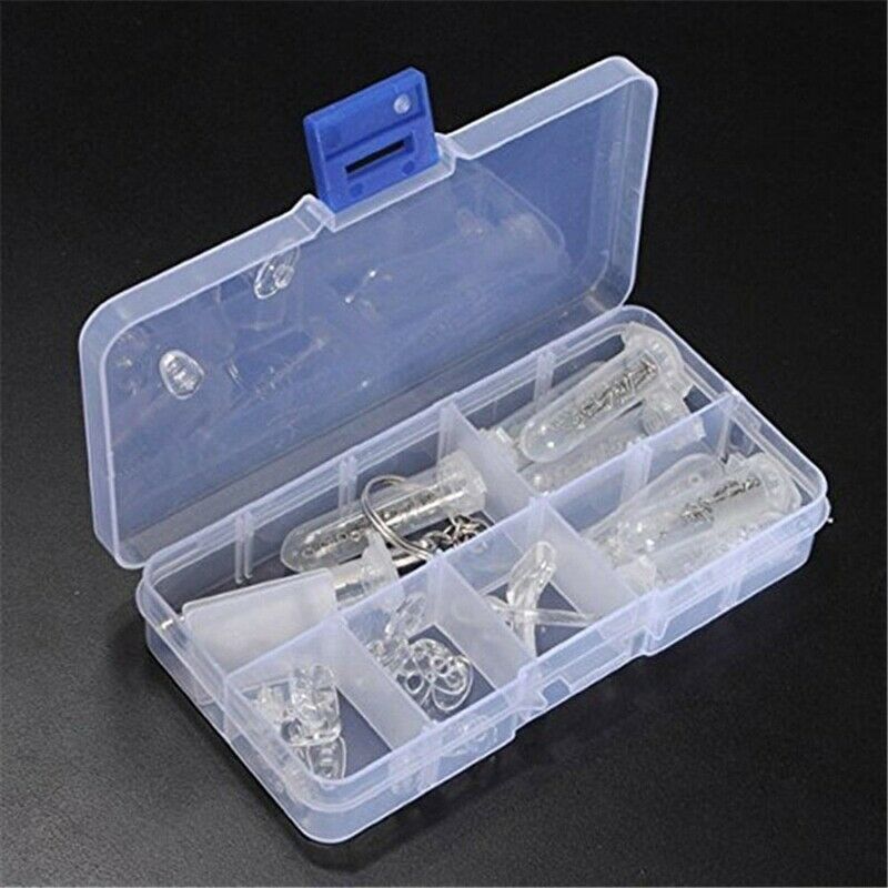 Glasses Optical Repair Tool Assortment Kit Screw Nut Nose Pad Set Durable E L5G3