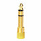 12-PACK 6.35mm (1/4 inch) Male to 3.5mm(1/8 inch) Female Stereo Jack Adapte F6T2