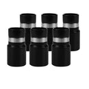 6pcs Replacement Plastic Vacuum Cleaner Hose Adaptor Converter 32mm Black