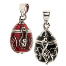 2Pcs Enamel Memorial Ash Cremation Urn Perfume Tiny Thing Container Pendant