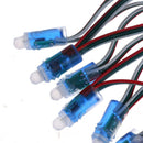 50Pcs Lights WS2811 Waterproof RGB LED String Lights LED Strip Garden DS Ew