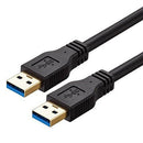 20ft USB 3.0 Type A Male to Male Cable 22AWG for Hard Drive Enclosure Modem