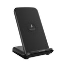 15W Mobile Phone Type Qi Wireless Charger Dual Coil Fast Charging Stand Holder