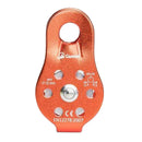 Arborist Rock Climbing Tree Caving 8-12mm Rope Grab Protect Belay Pulley Orange