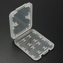 8 in1 Card  Box Protector Memory Holder TF MS Hard Case Clear Micro SD SDHC