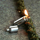 Mini Waterproof Emergency Gear Fire Stash Survival Lighter Camping Pocket Tool
