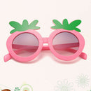 3pcs Kids Lovely Fruit Shape Cartoon Sunglasses Beach Outdoor UV400 Glasses
