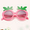 3pcs Kids Lovely Fruit Shape Cartoon Sunglasses Beach Outdoor UV400 Glasses