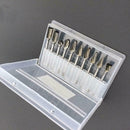 Nail Art 20 Holes Slots Drill Bit Holder Display Grinding Heads Storage Box