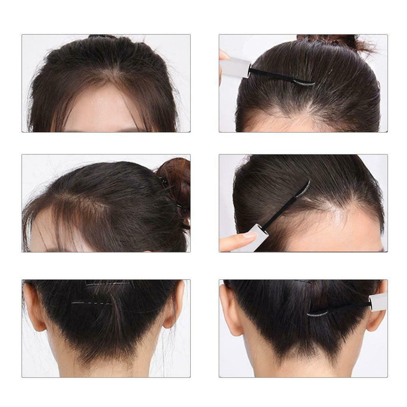 Broken Hair Finishing Stick Natural Plants Long Lasting Anti-Frizz Hair Brush