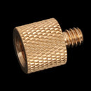 1Pc tripod camera thread screw adapter 3/8 to 1/4 female male converter brass Mï¼