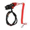Engine Stop Kill Tether Switch Lanyard Suitable for ATV Racing Emergency