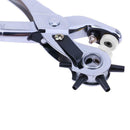 9 inch Multifunctional Punch Heavy Duty Revolving Belt Holes Hand Pliers