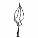 Handmade Natural Cotton rope Macrame Cord Plant Hanger Braided Hanging Bask T6P8