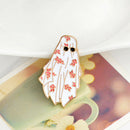 Arabian Flower White Robe Sunglasses Brooch for Men Boys Clothing Jacket Ba F3R4