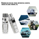 RGB Color T10 5050 Remote Control Car LED Bulb 6 SMD W5W 501 Side Light Bulb New