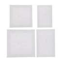 2x White Wooden Frame Blank Painting Panel Oil Painting Board for Artworks