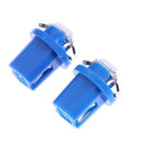 10pcs T5 B8.5D 5050 SMD LED Car Auto Instrument Dashboard Light Bulbs Blue