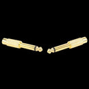1Pc 6.35mm 1/4" Mono Male Jack to RCA Female Plug Audio Adapter Cable Conve X9M2