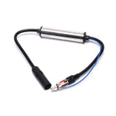 Car Antenna Plug Radio Inline Aerial Signal Amplifier Booster Extension CableJ&M
