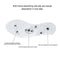 Magnetic Therapy Insoles,Breathable Magnetic Massage Insoles Orthotic Fight T7D8
