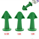 Caulk Nozzle Scraper Grout Kit Spatulas Set Hand Tools For Home Industrial Green