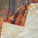 5x7ft Fall Autumn Forest Vinyl Photo Background Studio Photography Backdrop F6B8