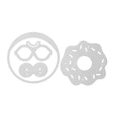 4pcs DIY Doughnut Cutting Dies Stencil Scrapbooking Embossing Paper Craft