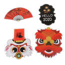 27x Traditional Chinese Style Party Photo Booth Prop 2020 New Year Photograph FT