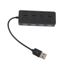 4 PORT HUB HIGH SPEED USB 2.0 EXPANSION SPLITTER CABLE With Switch