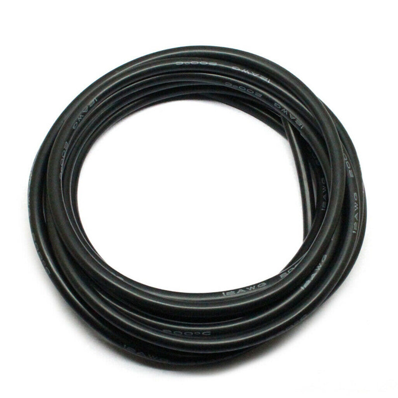 2 Roll 12AWG Super Flexible High Temperature Resistant Silicone Wire Cable