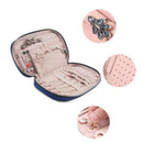 Jewelry Travel Organizer, Traveling Jewelry Bag Case For Earring Necklace R S6L8