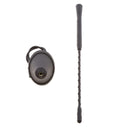 9 inch Long Stubby Rubber Antenna with Base for VW Passat B5 2002-2008