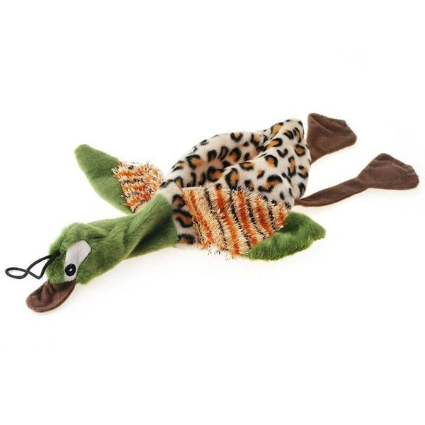 Pet Dog Puppy Cute Squeak Plush Bird Stuffing Interactive Sound Play Toys-G S9C4