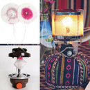 MagiDeal 10pcs Gas Lantern Mantles Kerosene Lamp Mantle Camping Accessories 10cm