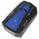 V7 2020 Car Radar Detector English Russian Human Voice Speed Warning (Blue)