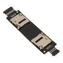 Dual SIM Card Reader Slot Tray Holder Flex Cable Replacement Parts Suitable For