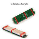 For M.2 NGFF SSD 2x Aluminum Heat Sink Cooling Cooler Heat Dissipation Radia A