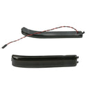 2Pcs Smoke LED Under Side Door Mirror Turn Signal Lights for F-150 Raptor 2